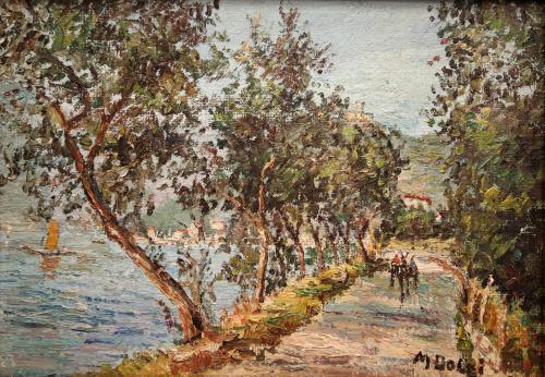 Montisola- 35x50- Olio- Anni '80[0783]