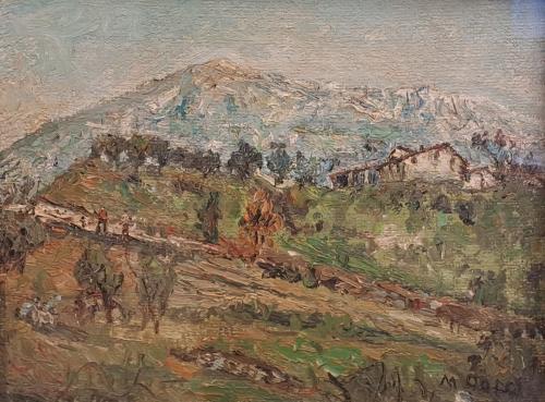 San Fermo- 30x40- Olio- Anni '70[0804]
