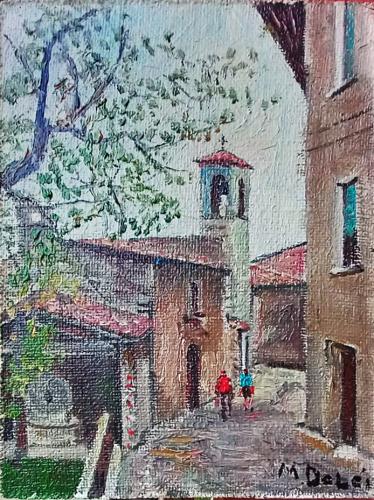 Località Aer di Tignale- 40x30- Olio- Anni '70[0855]